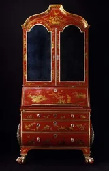 Schreibtisch-Bücherregal, englisch, um 1700